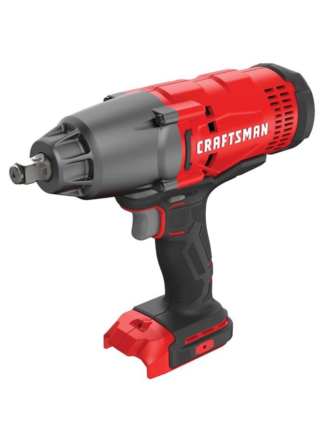 CRAFTSMAN V20 Cordless Impact Wrench, 1/2 inch, Bare Tool Only (CMCF900B) - Image 5