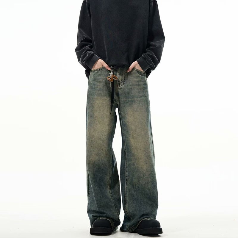 Unisex Casual Daily Denim Jeans - Image 3