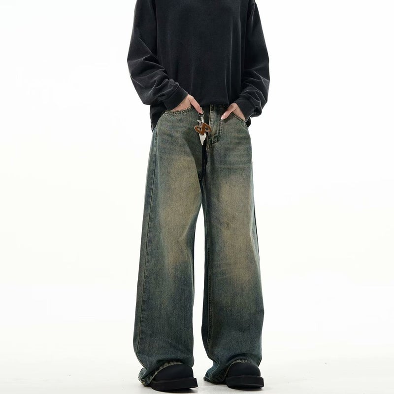 Unisex Casual Daily Denim Jeans - Image 1