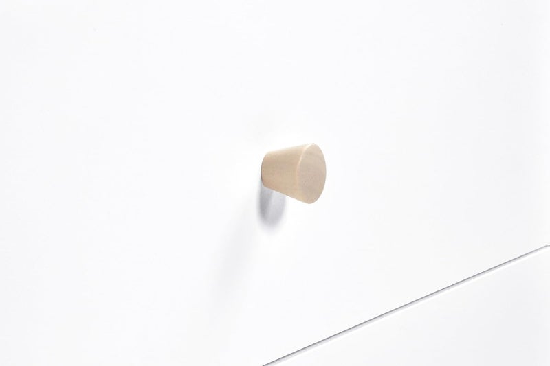 babyletto مجموعة مقابض درج جيلاتو بتصميم طبيعي مغسول - Image 4