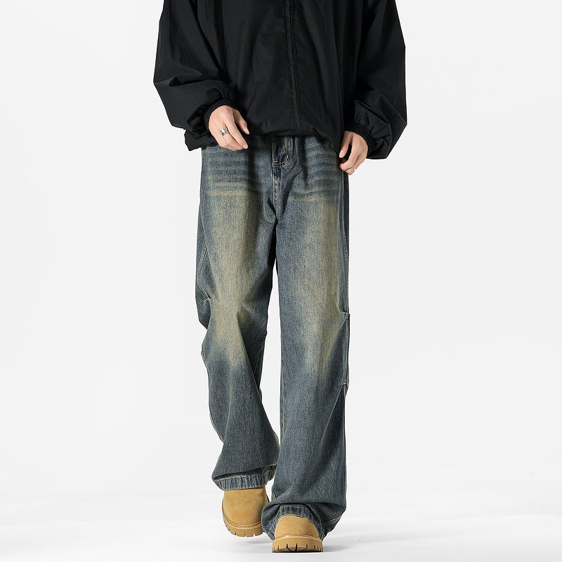 Unisex Casual Daily Denim Jeans - Image 3