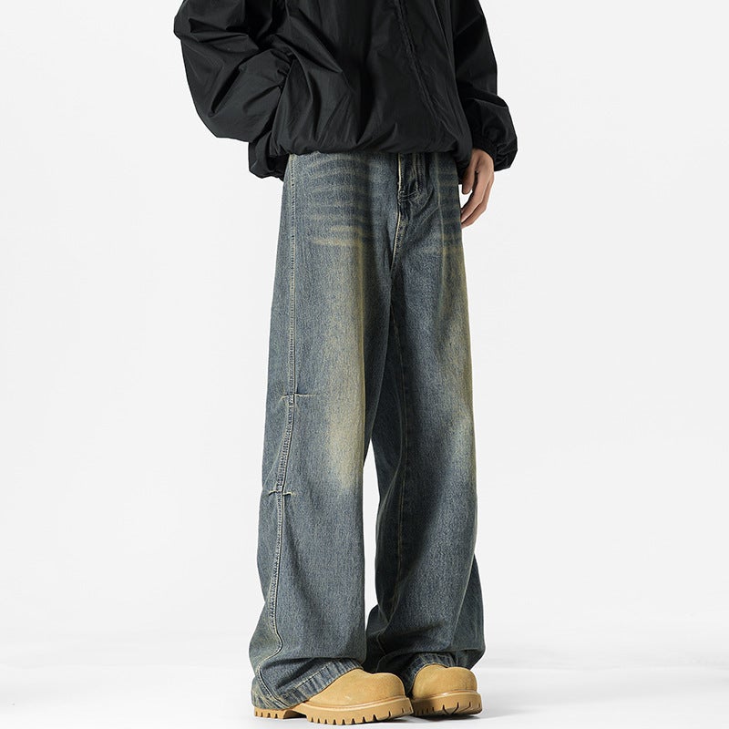 Unisex Casual Daily Denim Jeans - Image 1