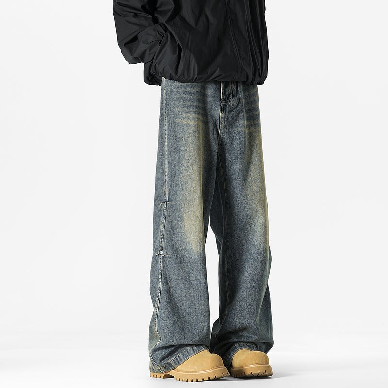 Unisex Casual Daily Denim Jeans - Image 2