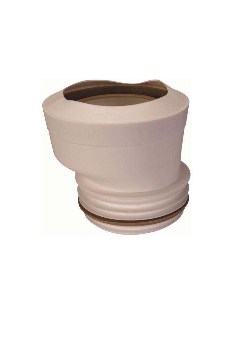 High Quality Standard WC Connector Toilet Pan Connector (Offset 20 mm) - Image 1