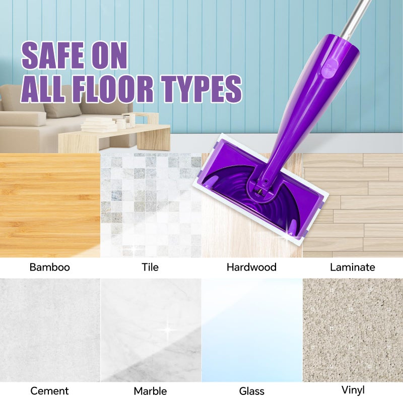 YFUARY 50 Count for Swiffer Wet Jet Pads, Disposable Wet Jet Pads, for Swiffer Wet Pads Refill for Spray Mop, All-Floor Cleaning Pads Safe for Hardwood & Multi-Surface - Image 5