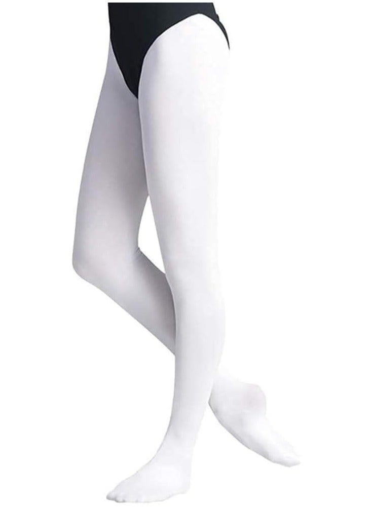 Girls' Ballet Dance Footed Tights for School Students (Toddler/ Kids) - Image 1