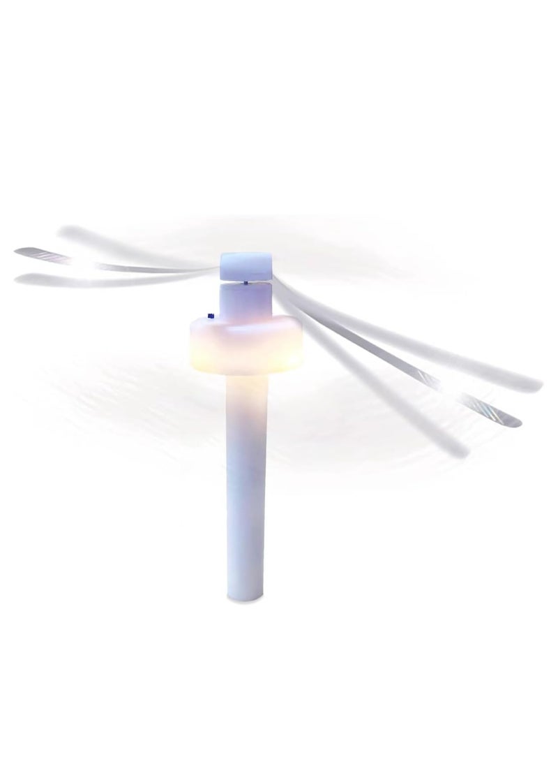 KASTWAVE مراوح طيران للطاولات، مروحة طاردة للذباب، مروحة طاولة نقالة للنزهات، مروحة لحشرات الهواء للطعام والعائلة في الهواء الطلق (2 قطعة) - Image 5