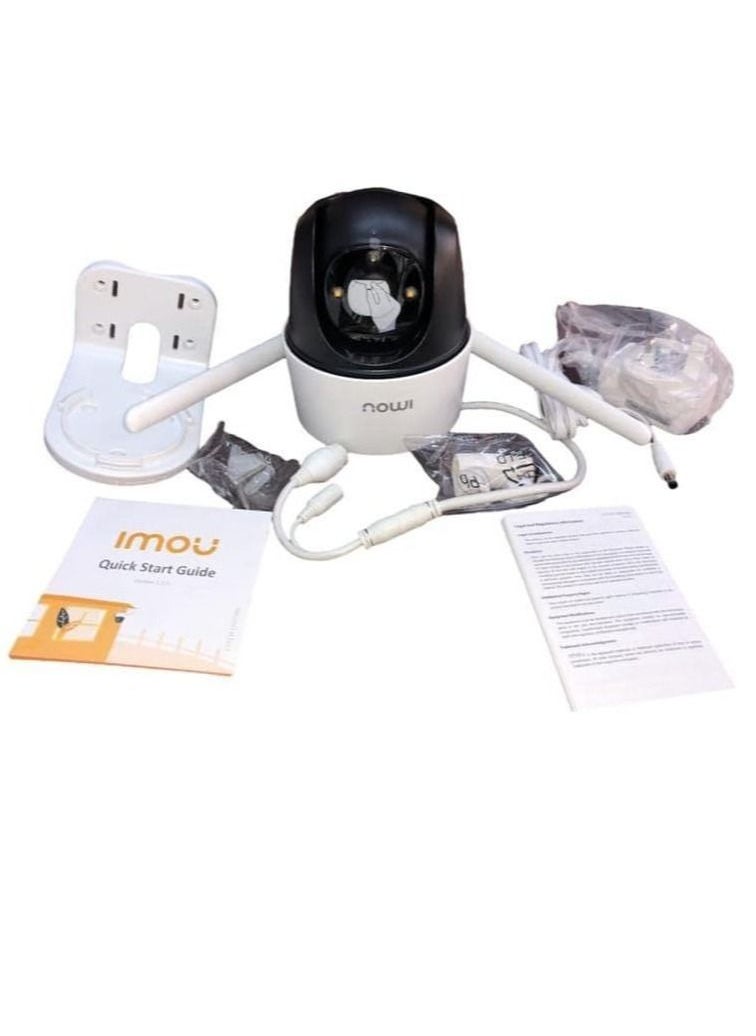 Cruiser 1080P Wi-Fi Smart Home Outdoor Security Camera Color Night Vision 360 Degree IP66 Dust And Water Protection ,Built-in Spotlight And Siren, Two-way Talk, AI Cloud/SD Card Storage