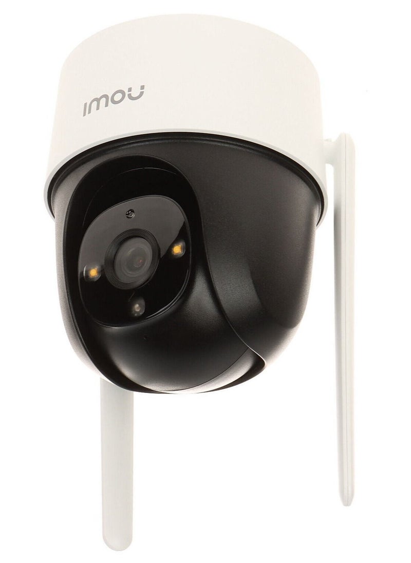 Cruiser 1080P Wi-Fi Smart Home Outdoor Security Camera Color Night Vision 360 Degree IP66 Dust And Water Protection ,Built-in Spotlight And Siren, Two-way Talk, AI Cloud/SD Card Storage