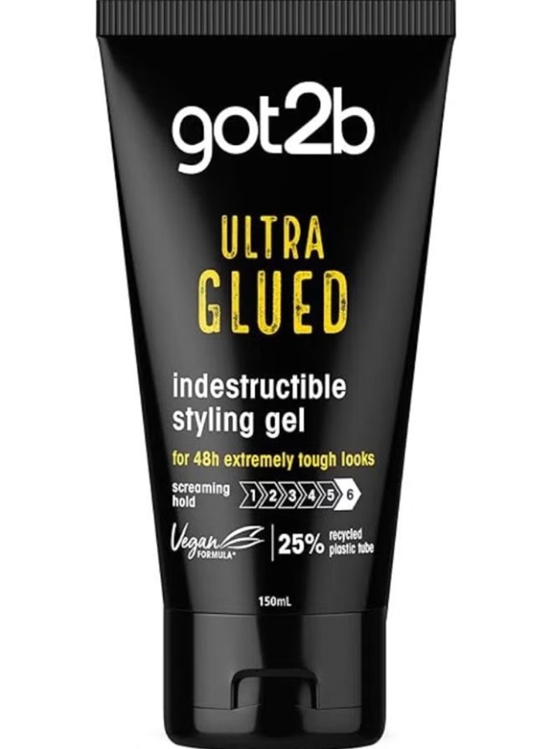 Got2b Ultra Glued Styling Gel For Edges Strong Hold 150 ml - Image 1