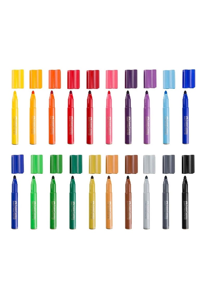 20-Piece Jumbo Connector Pens Multicolour - pzsku/Z87B50928EE7BB214B88CZ/45/_/1662800813/16fc572c-25eb-4067-91cc-125803450348