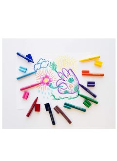 FABER-CASTELL 20-Piece Jumbo Connector Pens Multicolour  - Image 3