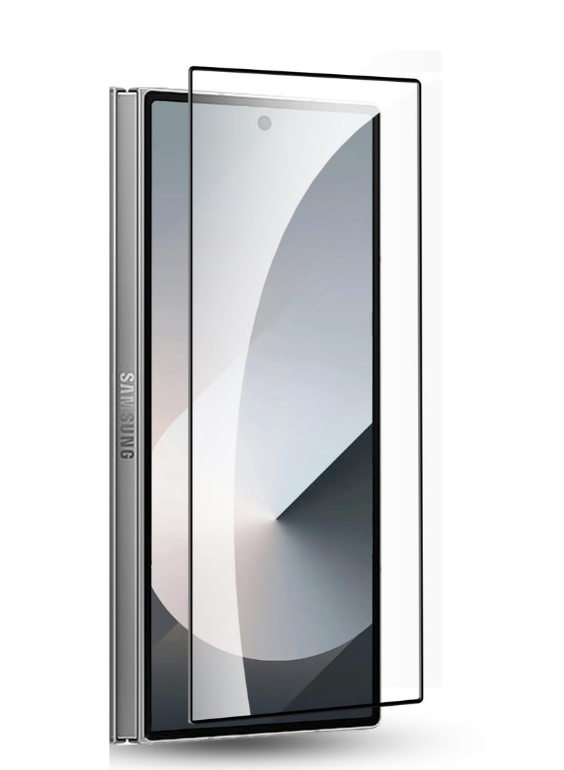Screen Protector for Samsung Galaxy Z Fold 7 Front Tempered Glass Full Coverage Screen Guard 9H Hardness Anti Fingerprint Scratch Resistance for Samsung Galaxy Z Fold 7 - Image 1