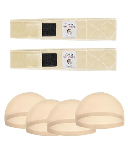Yuest Wig Grip Band for Lace Front Headband Keeping Wigs in Place Wig Accessories Head Band Strap Gripper to Secure - Image 1