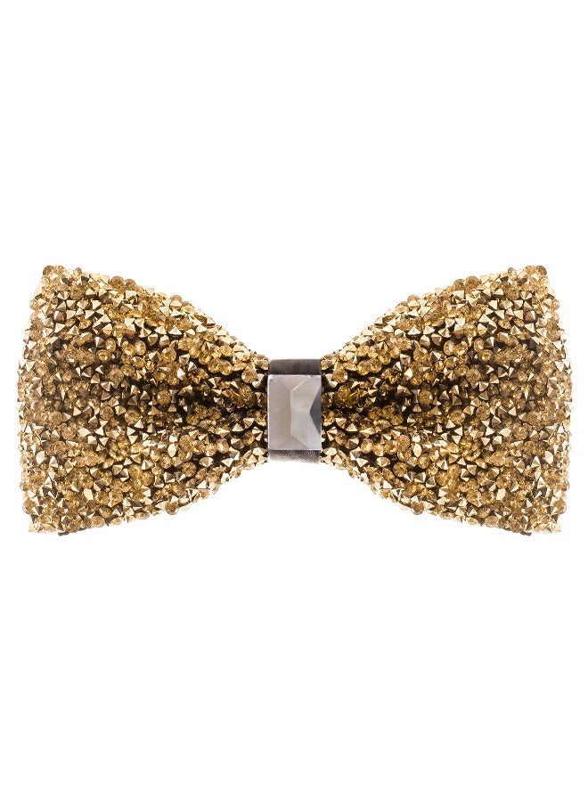 Bow Ties, Rhinestone Bow Ties for Men and Boys Pre-Tie Sequins Diamond Bow Ties Adjustable Length Suitable for Party Banquet Wedding Suitable for Tuxedo Dress Shirts - Image 1