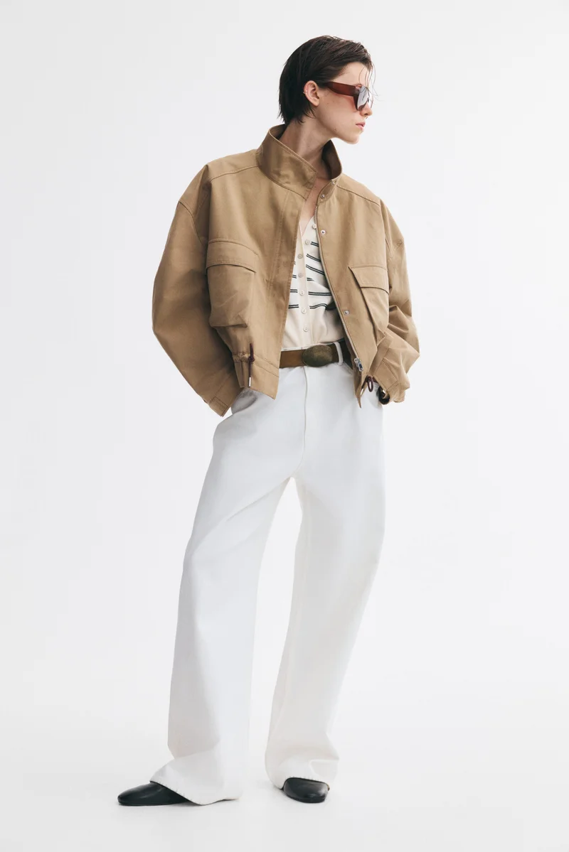 H&M  Oversized utility jacket for Women | Best Price UAE