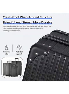 Generic 20" Travel Luggage Carry On Luggage with USB Charging Port Front with TAS Lock,Universal Wheel Boarding Suitcase with 360 Spinner Wheels,Aluminum Framed Carry On Suitcase  - Image 3