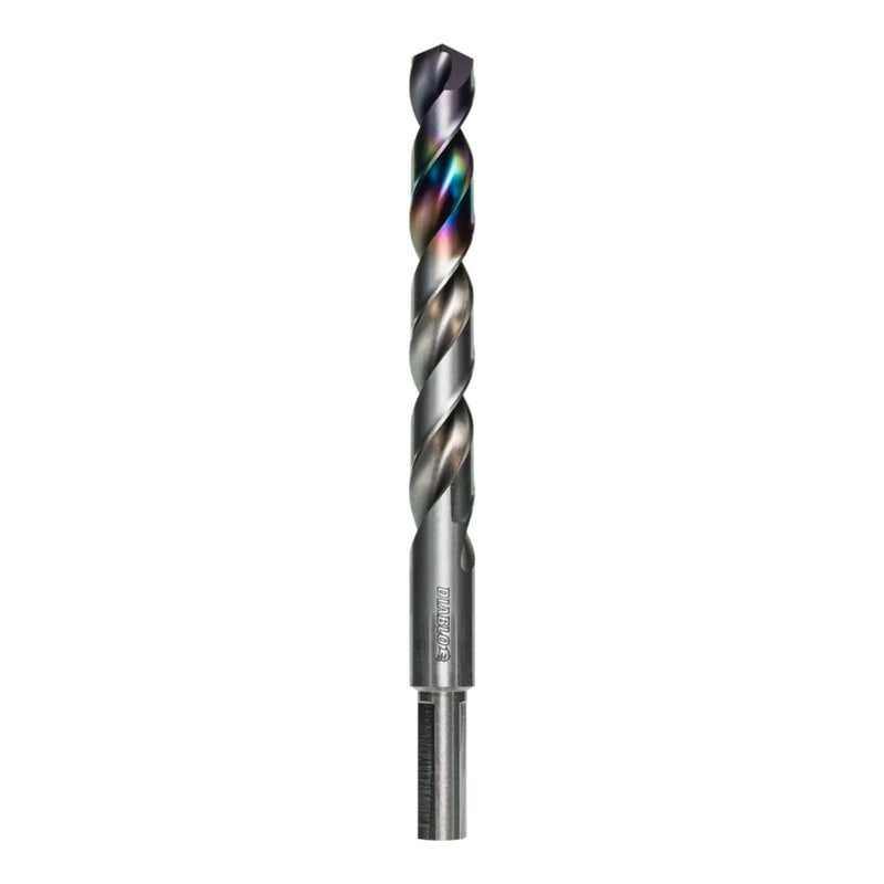 Diablo Metal Demon Drill Bit with Thermal Shield Protective Coating for Mild Hardened and Stainless Steel 59 Length 1532 Dia 3Flats Shank DMD1532JB - Image 2