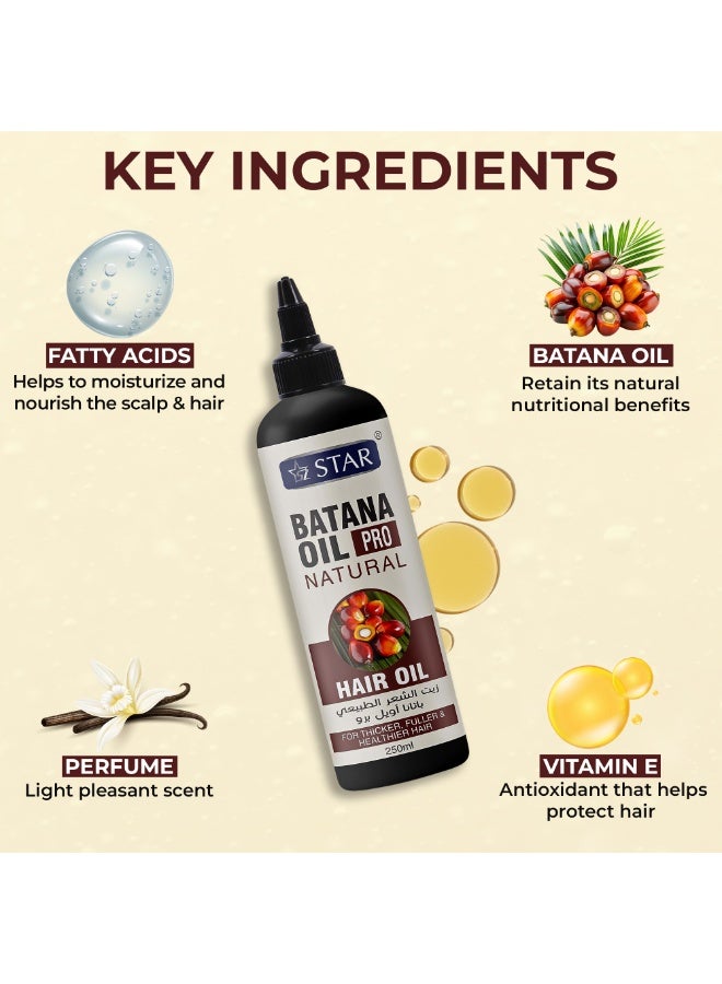 SZ Star Batana Hair Oil Serum 100ml – Leave-In Formula for Hair Growth & Repair | Strengthens, Thickens & Reduces Breakage | Restores Shine & Moisture | Natural Oil for Men & Women | For All Hair Types - Image 4