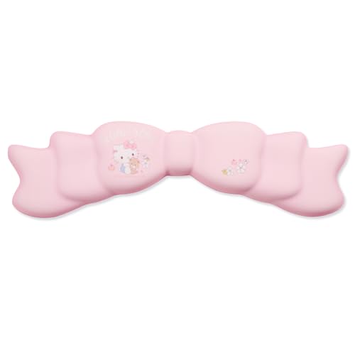 Kuitmor Memory Foam Bowknot Wrist Rest,Non-Slip Rubber Base Keyboard Wrist Rest for Gaming,or Home Office Work - FlowerCat - Image 1
