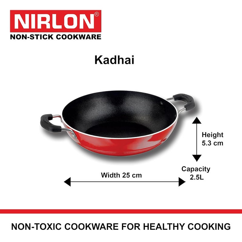 Nirlon Nirlon NonStick Coated Aluminium Home and Kitchen Cooking Combo Item Gift Set Offer  - Image 3