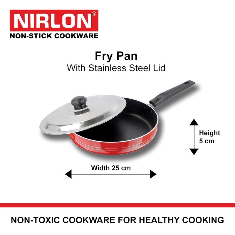 Nirlon Nirlon NonStick Coated Aluminium Home and Kitchen Cooking Combo Item Gift Set Offer  - Image 2