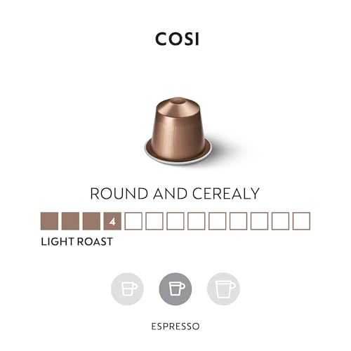 Nespresso Capsules Original Line Cosi Mild Roast Espresso Coffee 50 Count Coffee Pods - Image 5