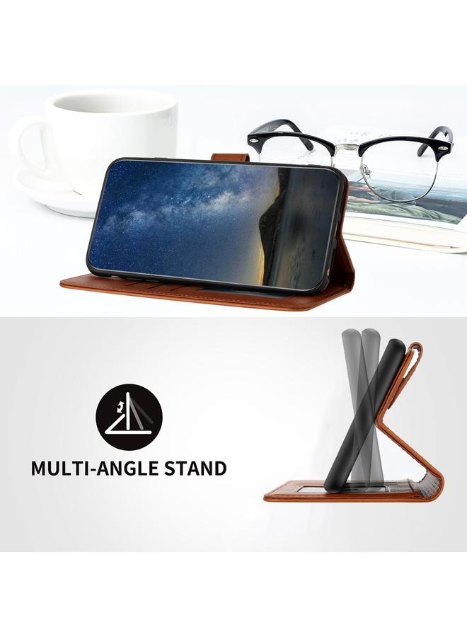 S-TOP Case For Infinix Hot 50i / Smart 9 Datura Flower Embossed Flip Leather Phone Case - Image 5