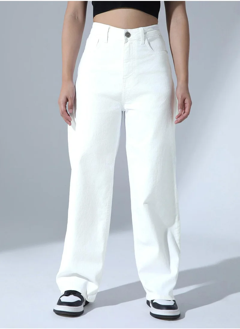 هوبرهولمي Women Ecru Jeans