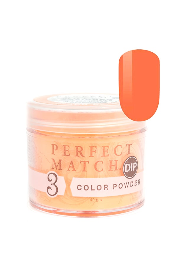 Lechat Nail Dipping Powder Peach Blast 42g, Dip Acrylic Powder Nail Art Manicure System by Perfect Match PMDP202