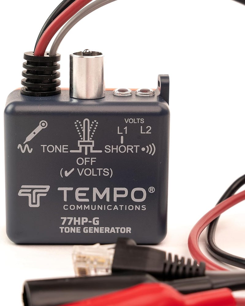 تمبو Communications 77HP-G مولد نغمات عالمي | متتبع أسلاك الكابلات النحاسية | درجة احترافية - Image 5