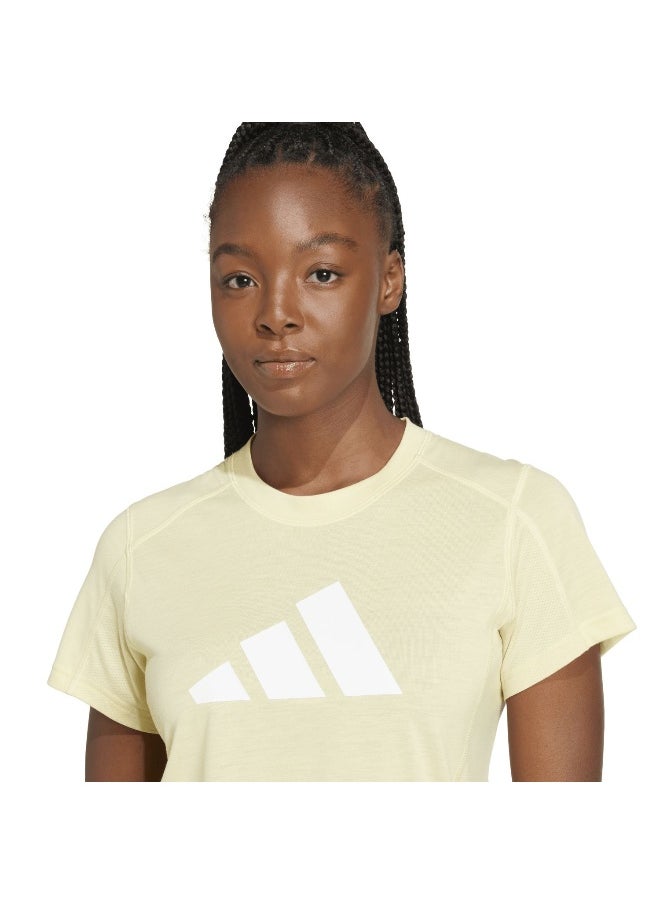 Adidas adidas workout essentials big performance logo training women graphic t-shirt  - Image 5