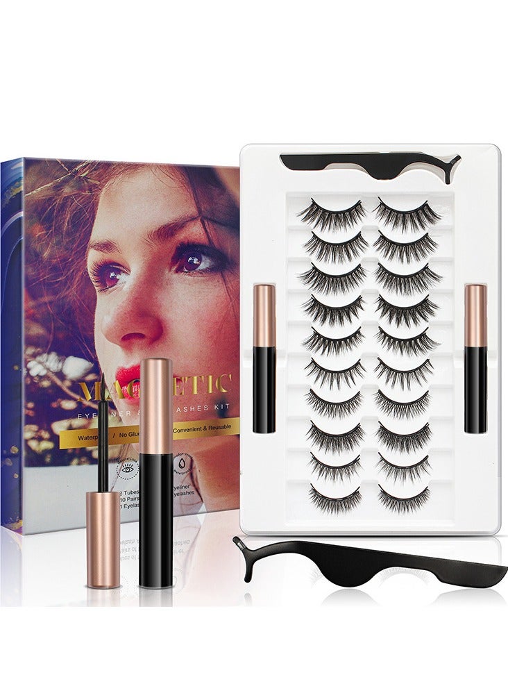 ORiTi Magnetic False Eyelashes Set Black - Image 1