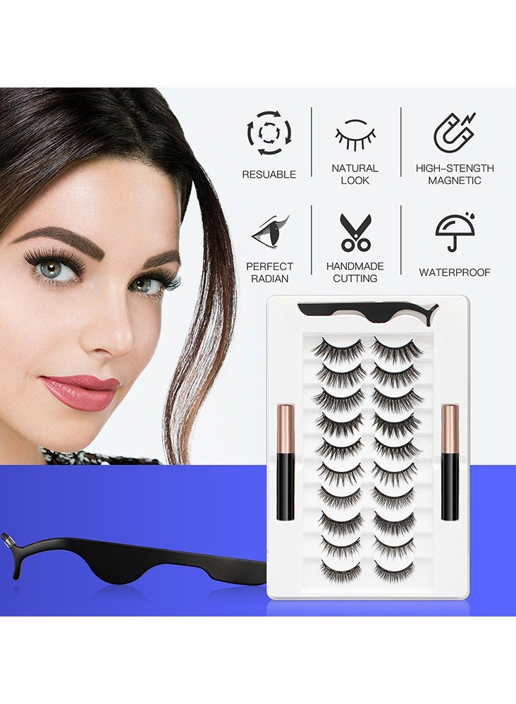 ORiTi Magnetic False Eyelashes Set Black - Image 3