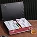 Mose Cafolo Chinese Mahjong Set XLarge 146 Numbered Melamine 15 Large Size Tile with Carrying Travel Case English Manual Pro Complete Mahjongg Game Set Majiang Mah Jongg - Image 3