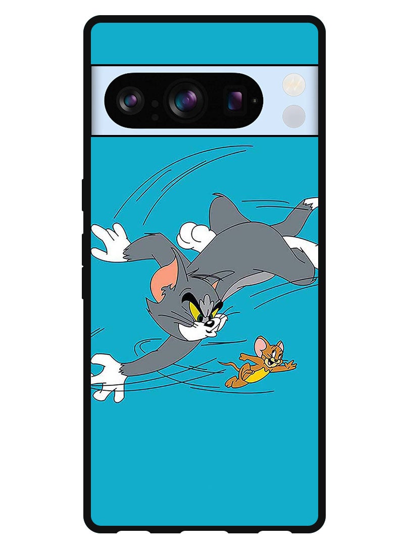 Theodor Protective Case Anti Scratch Shock Proof Bumper Cover For Google Pixel 8 Pro Tom And Jerry - Image 1