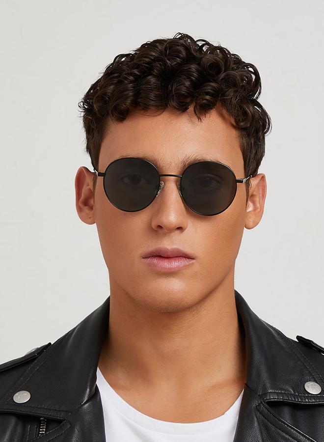 30Sundays Turn Around Polarised,Unisex Sunglasses, Round Sunglasses, UV Protection: UV400 (Black,Green) - Image 5