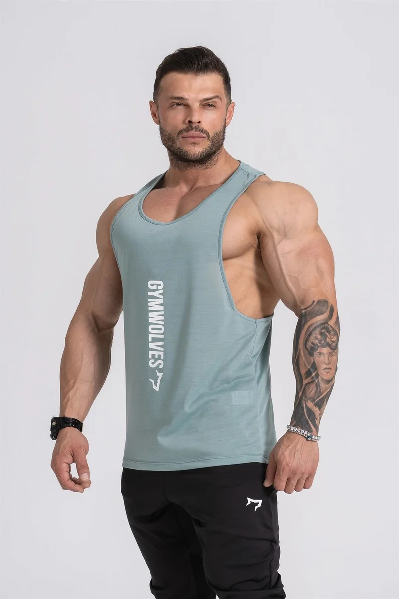 Gymwolves Sports Athlete | Stringer | Workout Tanktop | Comfort Series
