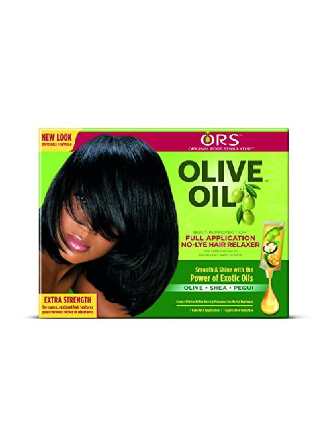 Organic Root Stimulator Olive Oil No Lye Relaxer Kit Extra Strength (Pack Of 4) - Image 2