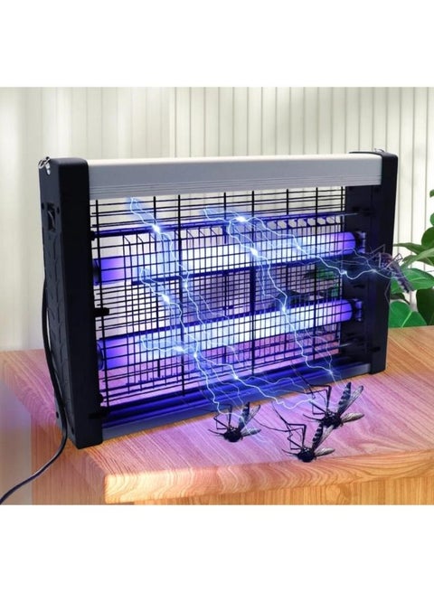 مصيدة البعوض الكهربائية علة صاعق الحشرات القاتل البعوض مصباح طارد البعوض المادي أدى صدمة كهربائية البعوض محاصرة لا الإشعاع كتم داخلي الأشعة فوق البنفسجية بقيادة مصباح البعوض القاتل