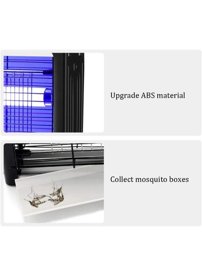 مصيدة البعوض الكهربائية علة صاعق الحشرات القاتل البعوض مصباح طارد البعوض المادي أدى صدمة كهربائية البعوض محاصرة لا الإشعاع كتم داخلي الأشعة فوق البنفسجية بقيادة مصباح البعوض القاتل - Image 2
