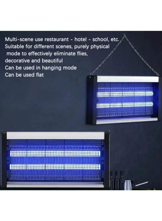 مصيدة البعوض الكهربائية علة صاعق الحشرات القاتل البعوض مصباح طارد البعوض المادي أدى صدمة كهربائية البعوض محاصرة لا الإشعاع كتم داخلي الأشعة فوق البنفسجية بقيادة مصباح البعوض القاتل - Image 5