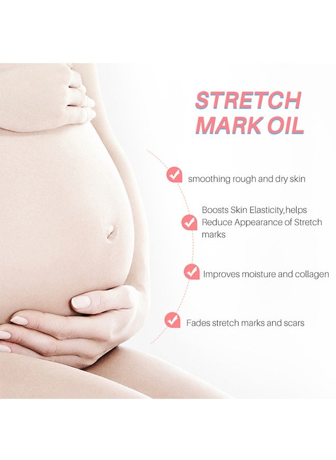 Lanthome Stretch Mark Oil，body repair oil care essential oil stretch mark oil 30ml  - Image 5