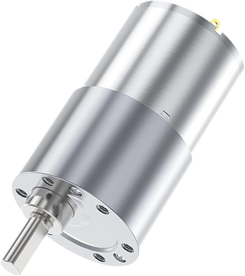 JGB37 3530 12V High Torque All Metal Geared Motor 111RPM Reversible Eccentric Output Shaft - Image 2