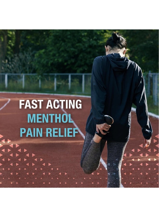 Biofreeze Roll-On Pain-Relieving Gel 3 FL OZ, Colorless Topical Pain Reliever For Muscles And Joints From Arthritis, Backache, Strains, Bruises, & Sprains (Package May Vary)