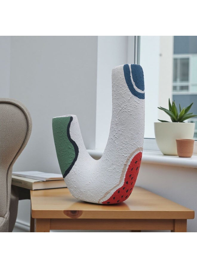 كلور زون بوتري فازة فخارية ديكورية المكتب و المنزل بشكل مميز - Image 3