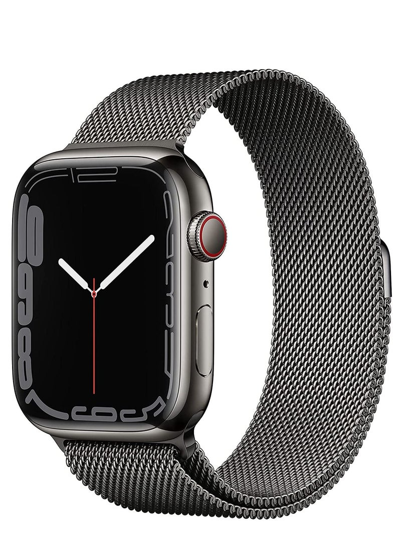 GULFLINK - Metallic Watch Band 220mm Length for Apple iWatch 42/44/45 mm - Image 1