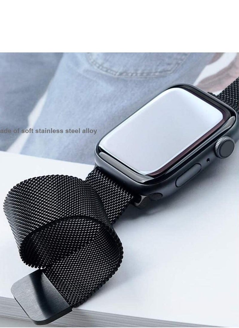 GULFLINK - Metallic Watch Band 220mm Length for Apple iWatch 42/44/45 mm - Image 1