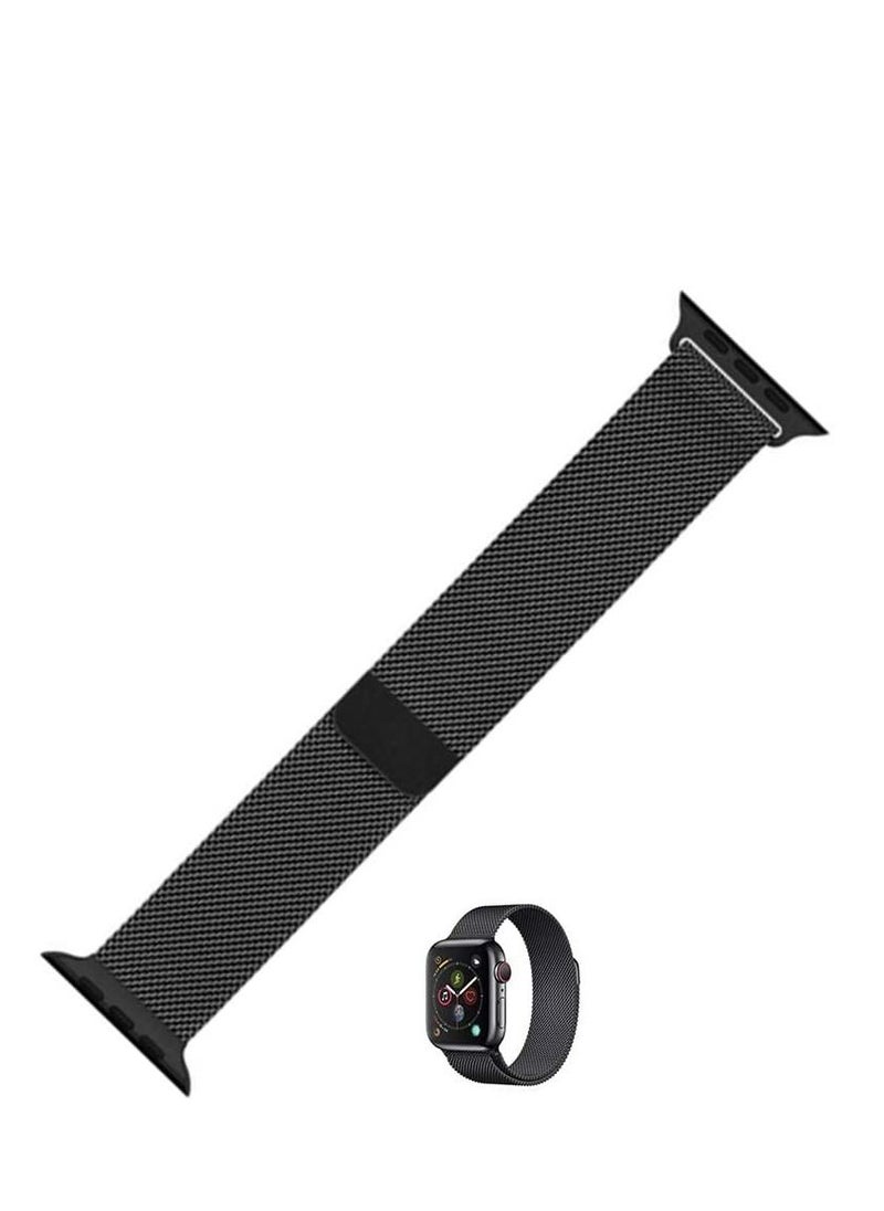 GULFLINK - Metallic Watch Band 220mm Length for Apple iWatch 42/44/45 mm - Image 1