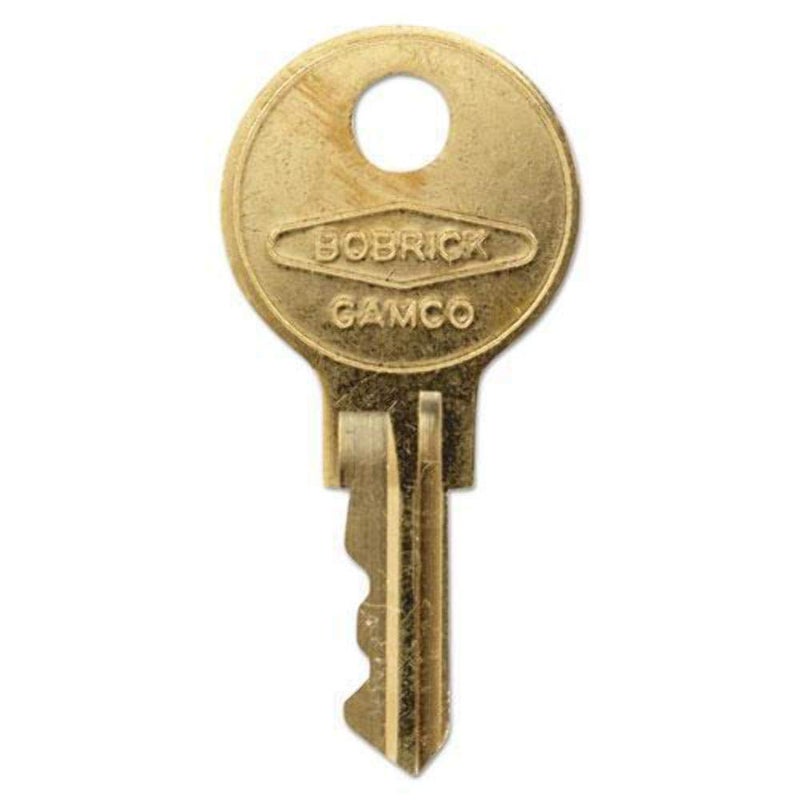 Bobrick 33043 Cat 74 Key For Towel Dispensers, Metal Key - Image 2
